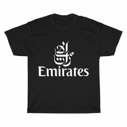 EMIRATES AIRLINES Logo Men's Unisex T Shirt Size S to 3XL