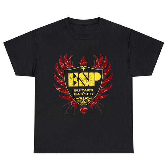 ESP Guitars Basses Famous Logo Men's Unisex T Shirt Size S to 3XL