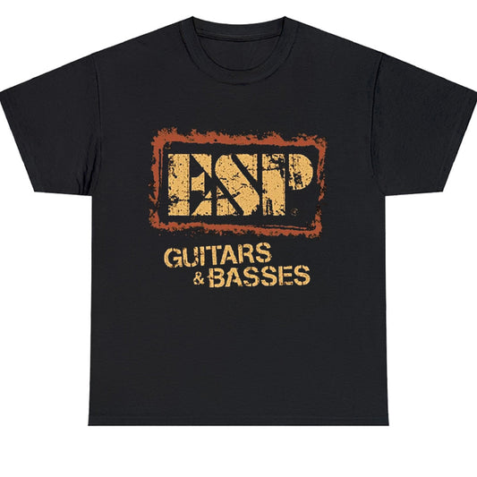 ESP Guitars & Basses Guitars Logo Men's Unisex T Shirt Size S to 3XL