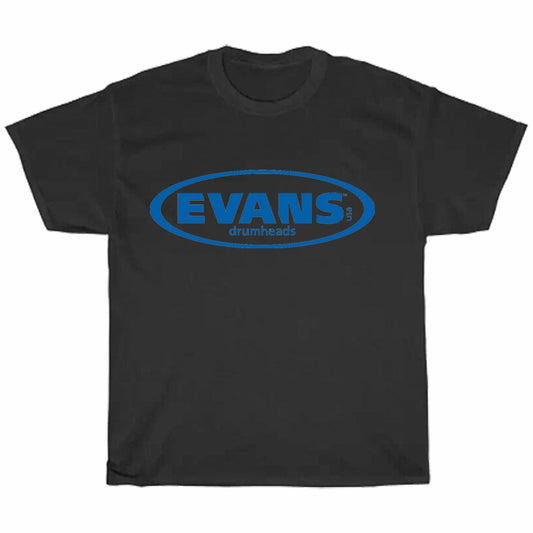 EVANS Drums Logo Men's Unisex T Shirt Size S to 3XL