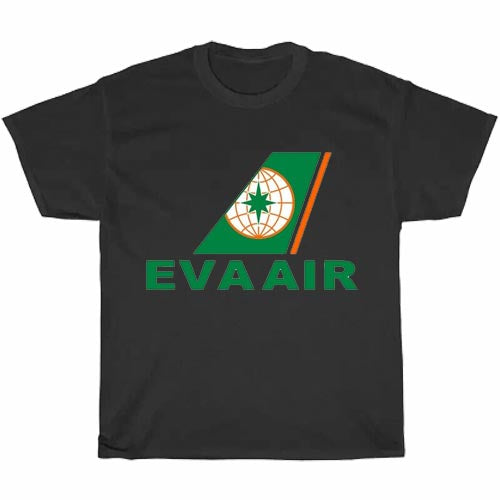EVA AIR Logo Men's Unisex T Shirt Size S to 3XL