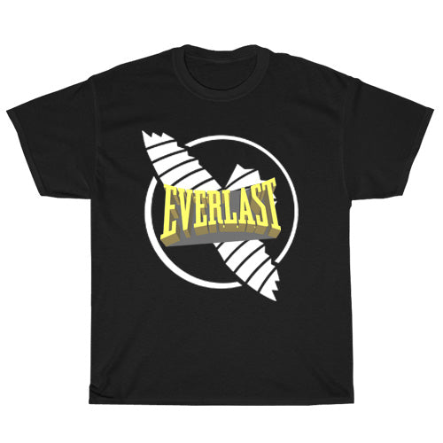 EVERLAST logo Men's Unisex T Shirt Size S to 3XL