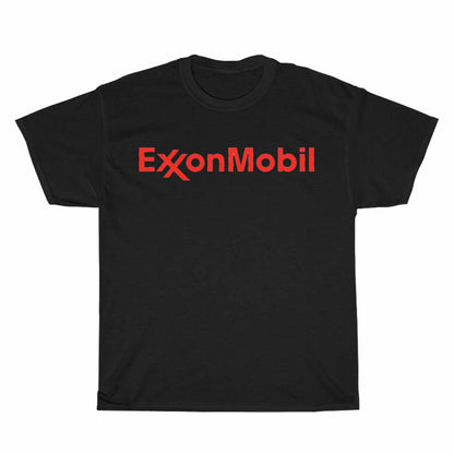 EXXON MOBIL Logo Men's Unisex T Shirt Size S to 3XL