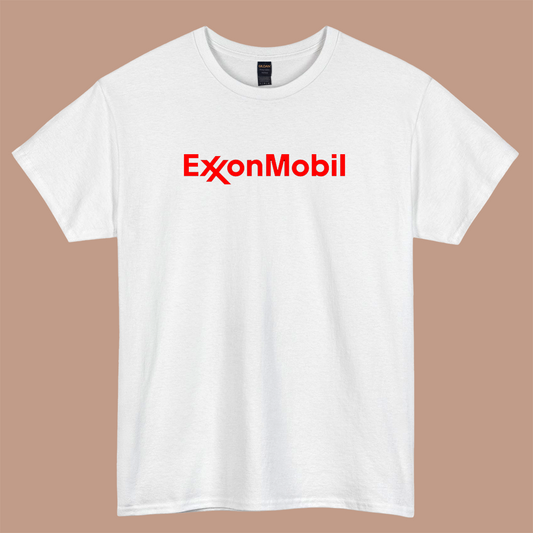 EXXON MOBIL LOGO short SLEEVE T SHIRT -P