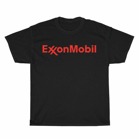 EXXON MOBIL Logo Men's Unisex T Shirt Size S to 3XL
