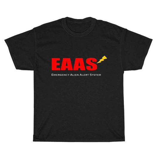 Eaas Emergency Alien Alert System Logo Men's Unisex T Shirt Size S to 3XL