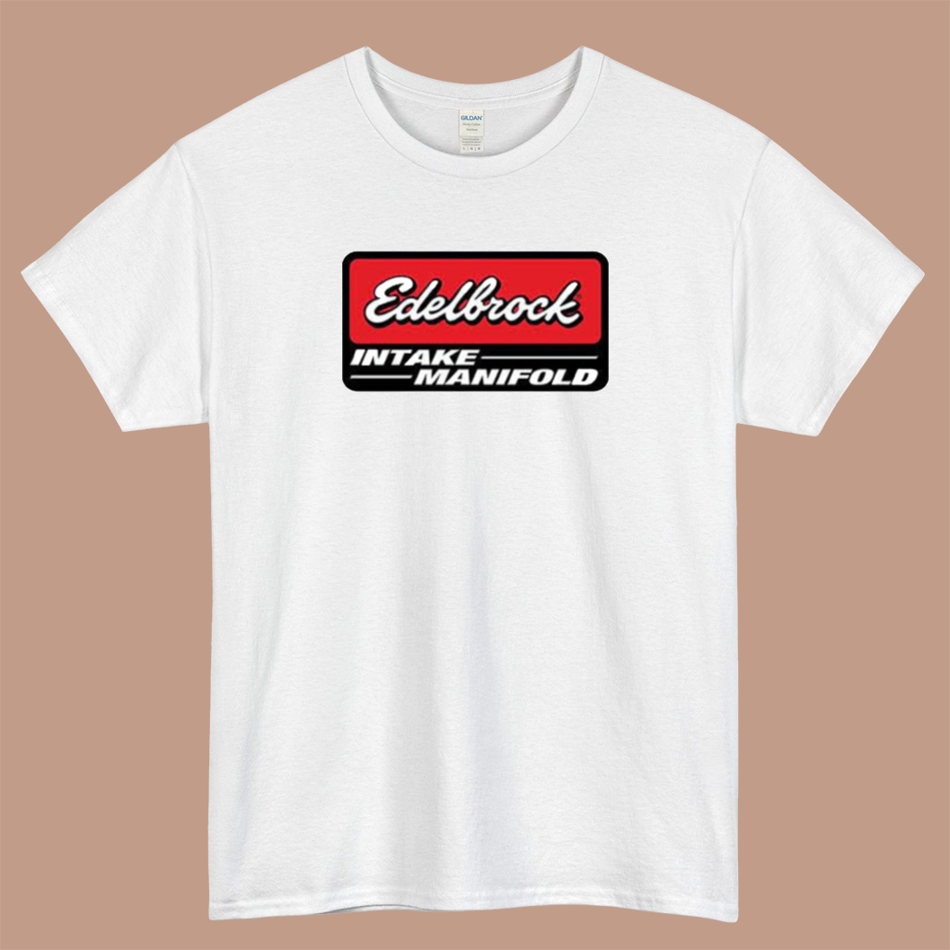 Edelbrock Classic Logo Mens Unisex Short Sleeve T-Shirt Size S-3XL - P