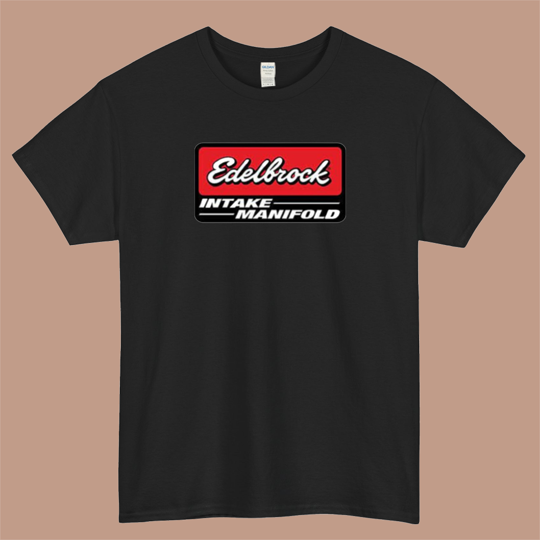 Edelbrock Classic Logo Mens Unisex Short Sleeve T-Shirt Size S-3XL - P