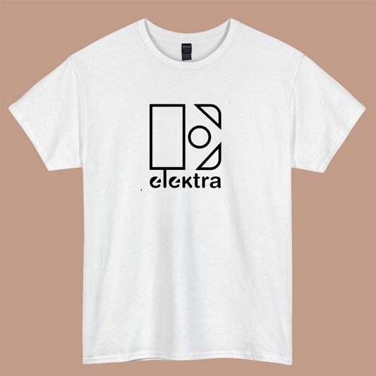 Elektra Old Records Logo 1 short SLEEVE T SHIRT -P