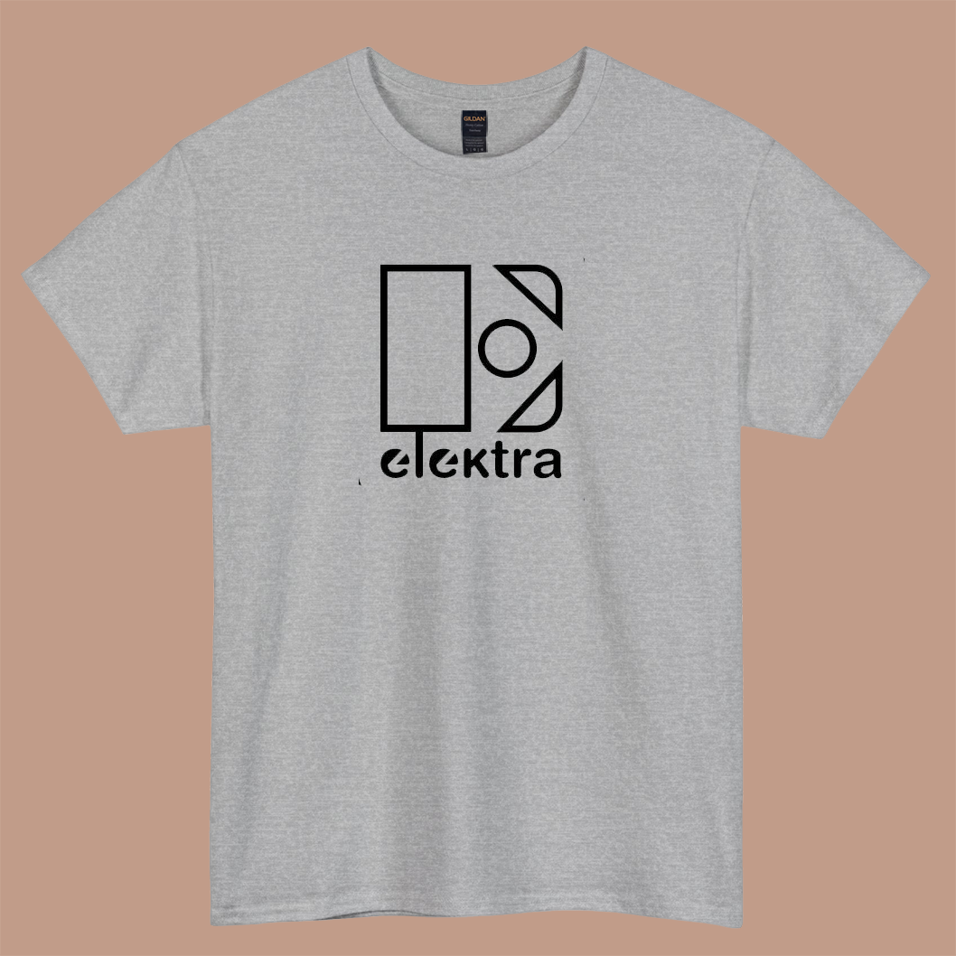 Elektra Old Records Logo 1 short SLEEVE T SHIRT -P