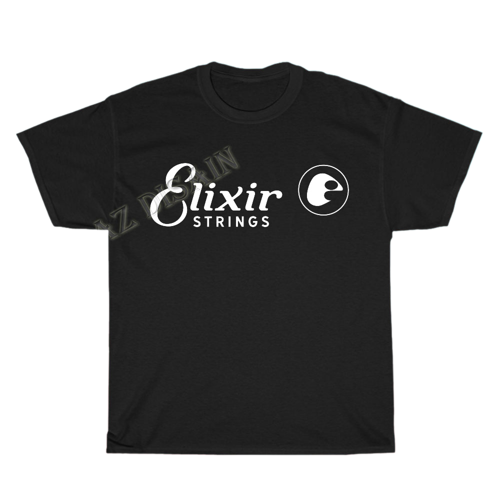 Elixir strings Logo Men's Unisex T Shirt Size S to 3XL