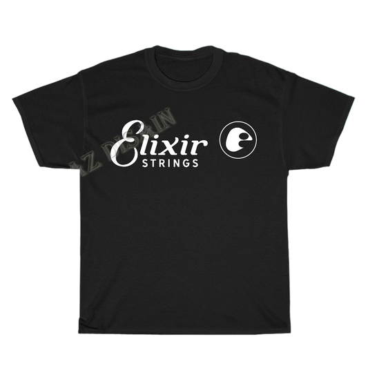 Elixir strings Logo Men's Unisex T Shirt Size S to 3XL