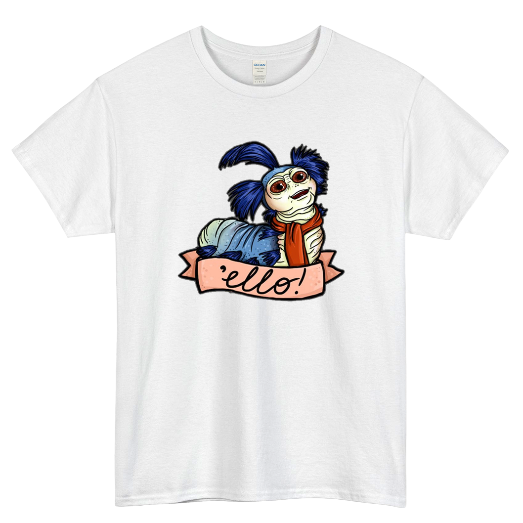 Ello - Labyrinth Worm Logo Mens Unisex Short Sleeve T-Shirt Size S-3XL - P
