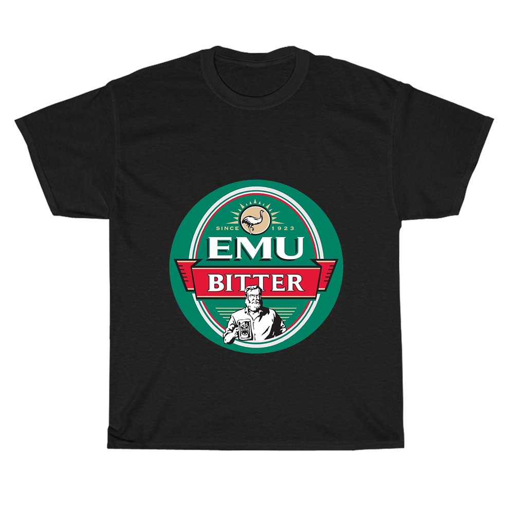 Emu Bitter Logo Men's Unisex T Shirt Size S to 3XL