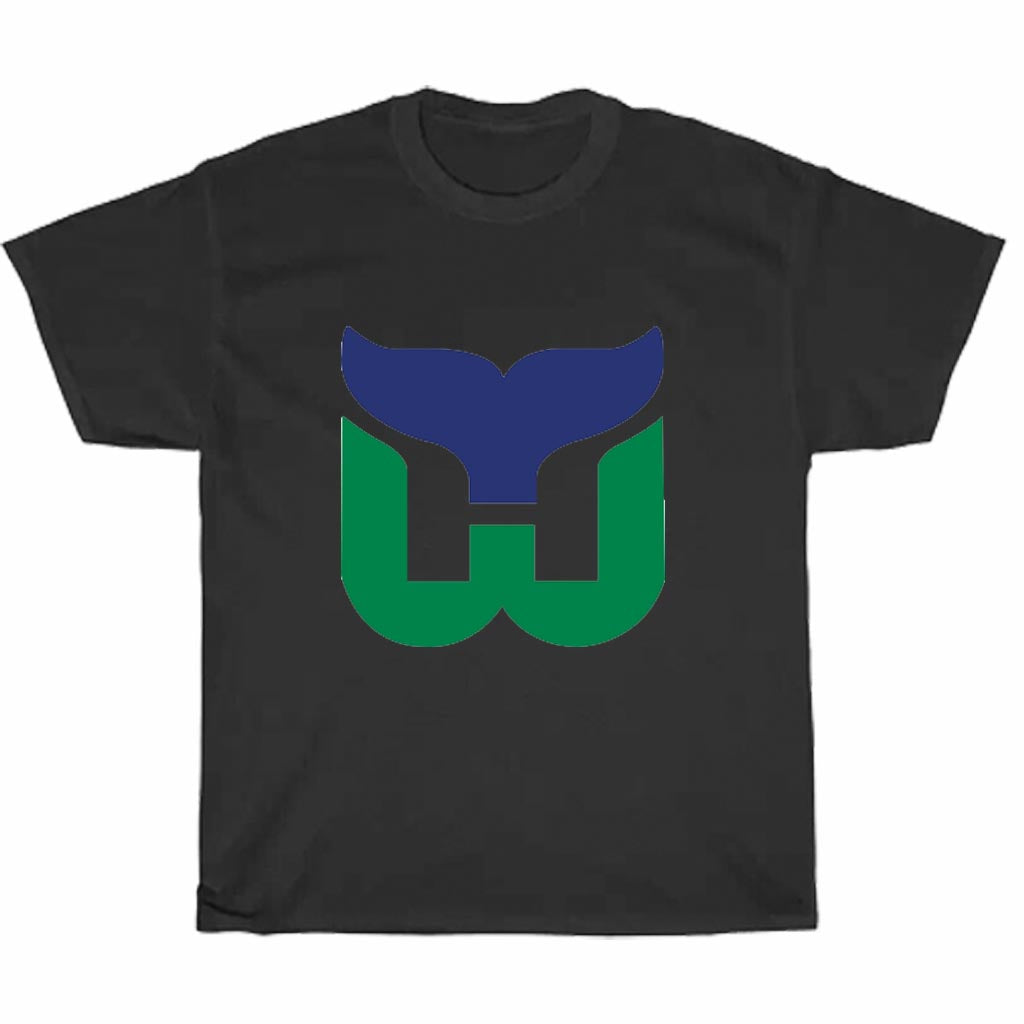 England Whalers Logo Men's Unisex T Shirt Size S to 3XL