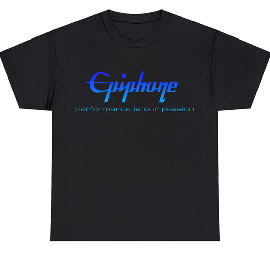 Epiphone Guitars Performance Is Our Passion Logo Men's Unisex T Shirt Size S to 3XL