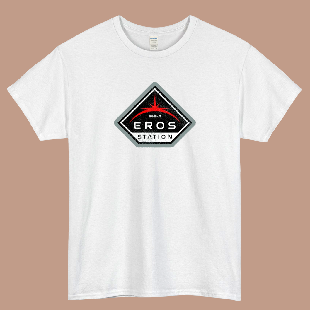 Eros Station Logo Mens Unisex Short Sleeve T-Shirt Size S-3XL - P