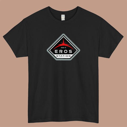 Eros Station Logo Mens Unisex Short Sleeve T-Shirt Size S-3XL - P