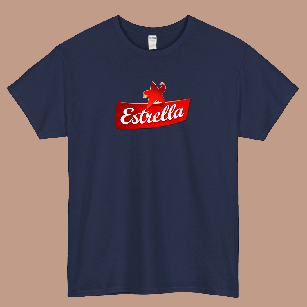 Estrella 1 Logo Mens Unisex Short Sleeve T-Shirt Size S-3XL
