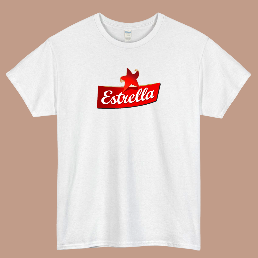 Estrella 5 Logo Mens Unisex Short Sleeve T-Shirt Size S-3XL