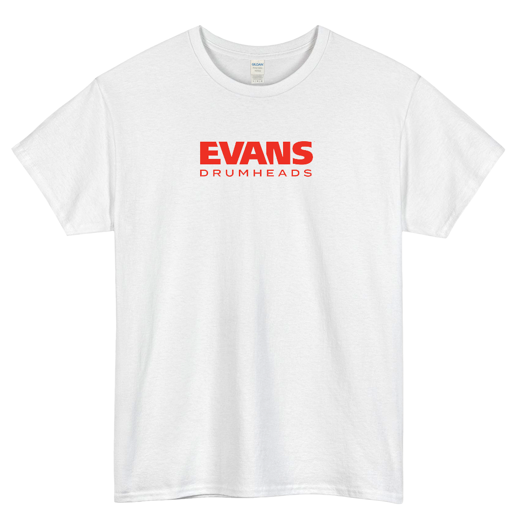 EVAN DRUM HEAD LOGO SHORT SLEEVE T SHIRT -P
