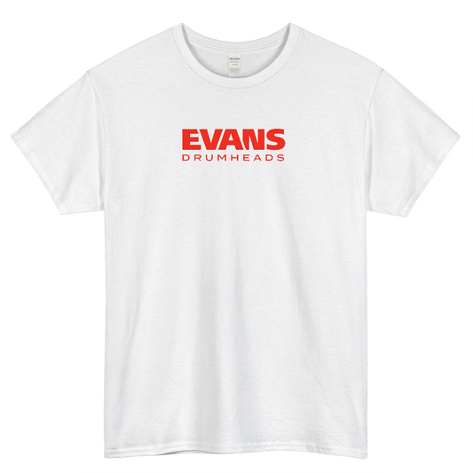 EVAN DRUM HEAD LOGO SHORT SLEEVE T SHIRT -P