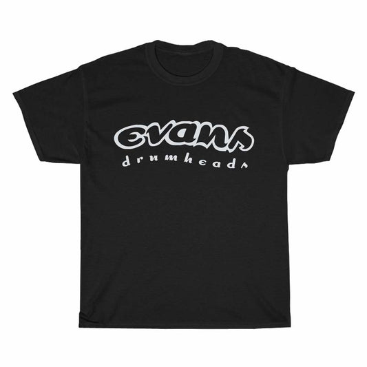 Evans Drums Logo Men's Unisex T Shirt Size S to 3XL