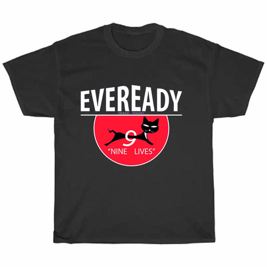 Eveready Batteries Catfood on Behance Logo Men's Unisex T Shirt Size S to 3XL