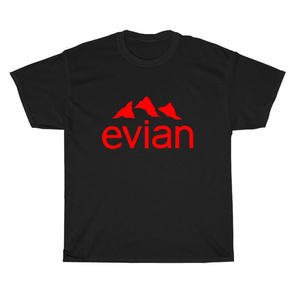 Evian Bottled Water Logo Men's Unisex T Shirt Size S to 3XL