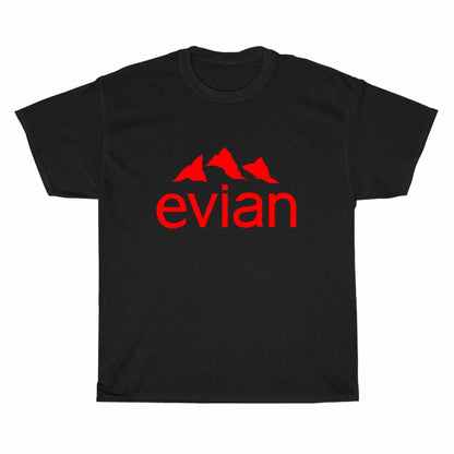 Evian Bottled Water Logo Men's Unisex T Shirt Size S to 3XL