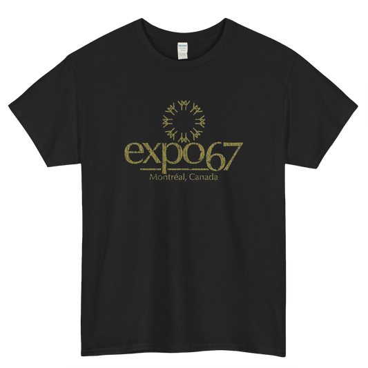 Expo 67 Montreal 1967 Logo Mens Unisex Short Sleeve T-Shirt Size S-3XL - P