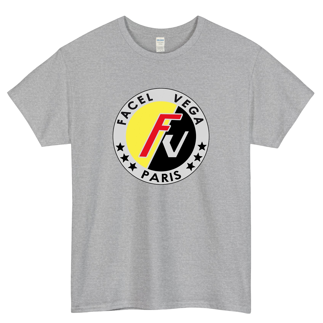 FACEL VEGA Logo Mens Unisex Short Sleeve T-Shirt Size S-3XL - P
