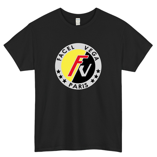 FACEL VEGA Logo Mens Unisex Short Sleeve T-Shirt Size S-3XL - P