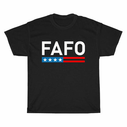 FAFO Fuck Around and Find Out logo Men's Unisex T Shirt Size S to 3XL