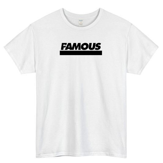 FAMOUS STARS AND STRAPS  logo SHORT SLEEVE T SHIRT -P