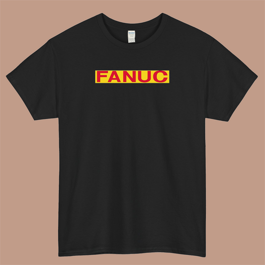 FANUC Logo Mens Unisex Short Sleeve T-Shirt Size S-3XL - P