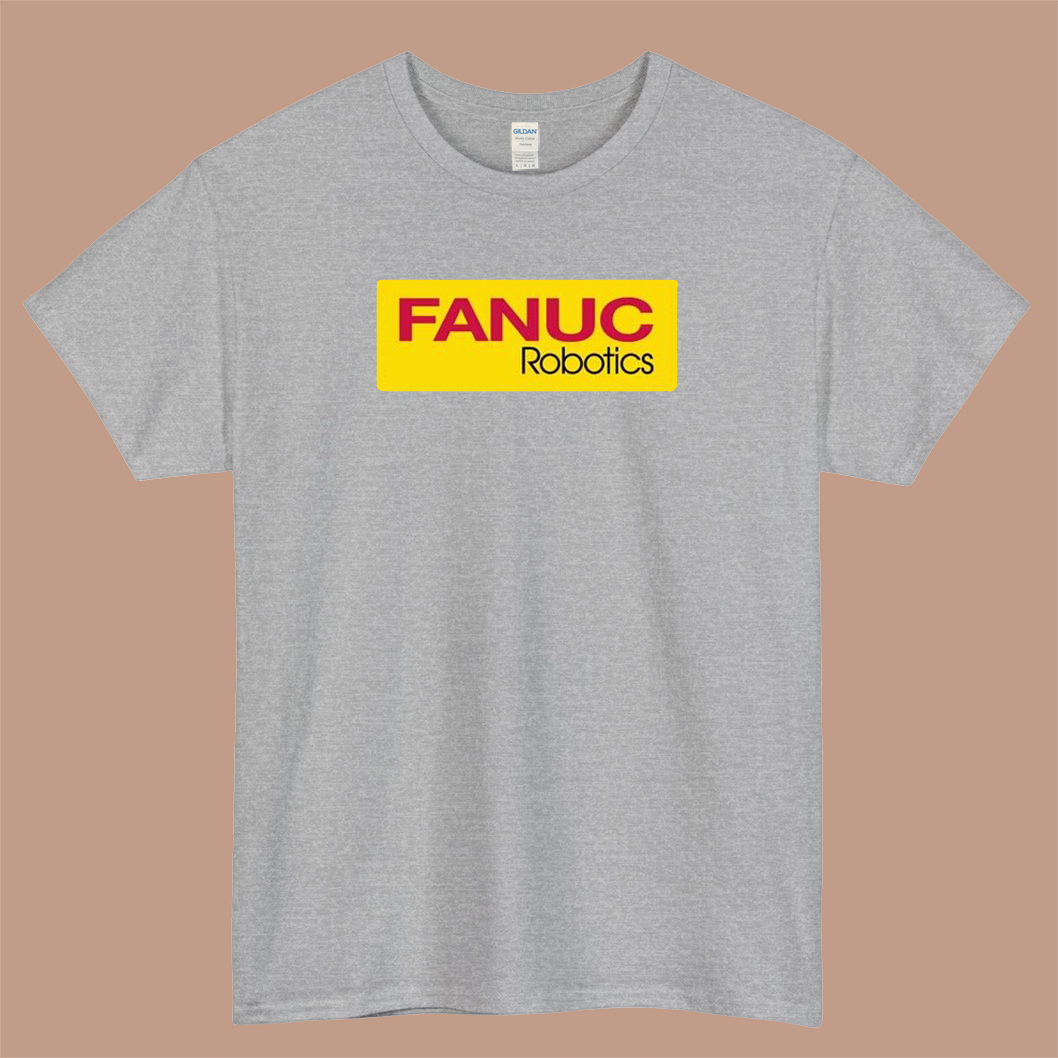 FANUC Robotics Logo Mens Unisex Short Sleeve T-Shirt Size S-3XL - P