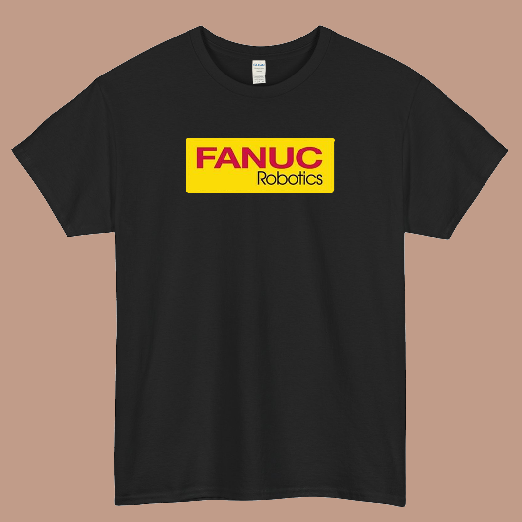 FANUC Robotics Logo Mens Unisex Short Sleeve T-Shirt Size S-3XL - P