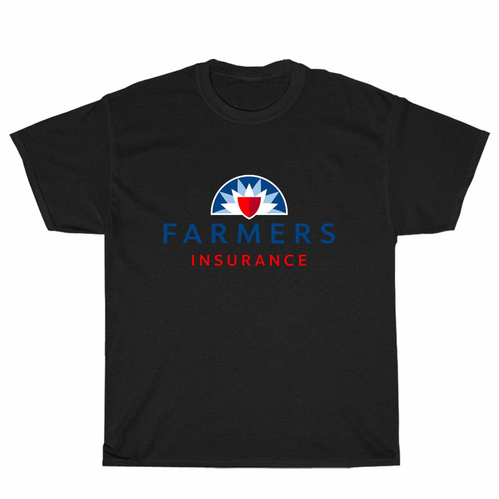 FARMERS Insurance LOGO Men's Unisex T Shirt Size S to 3XL