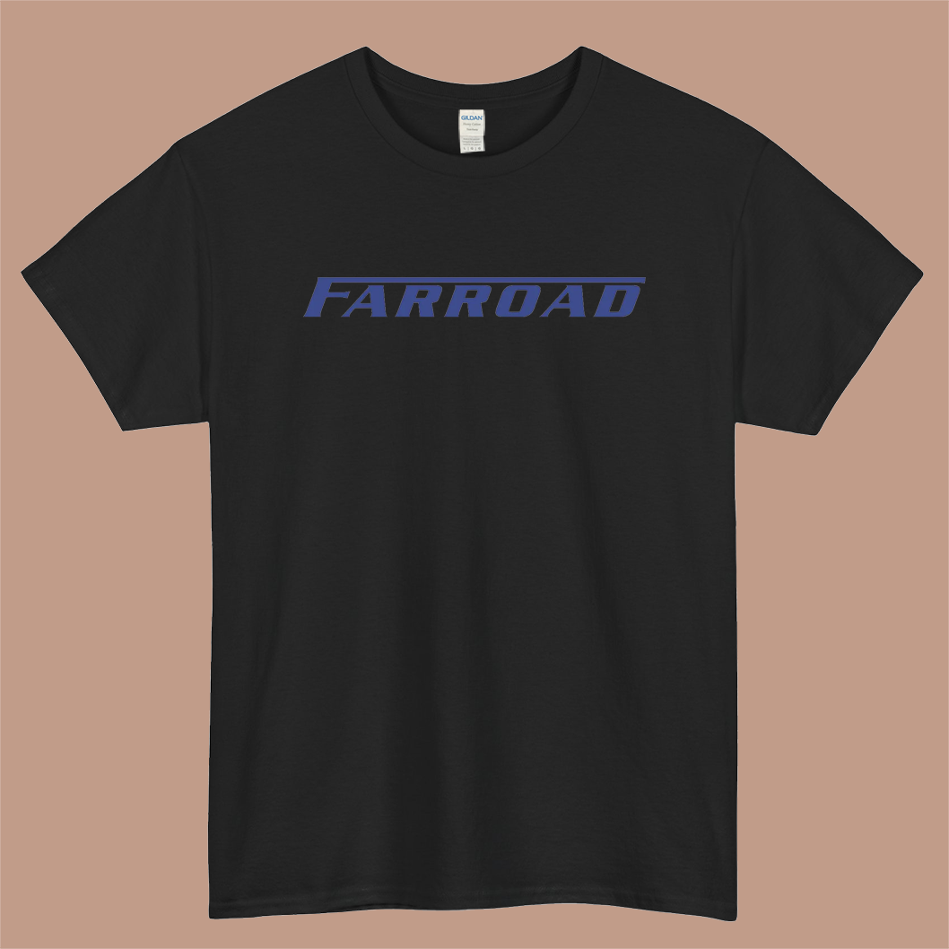 FARROAD Tires Logo Mens Unisex Short Sleeve Black T-Shirt Size S-3XL