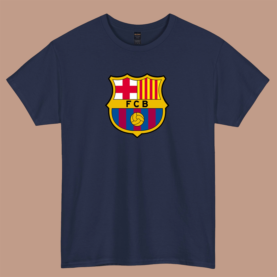 FC Barcelona Logo short SLEEVE T SHIRT -P