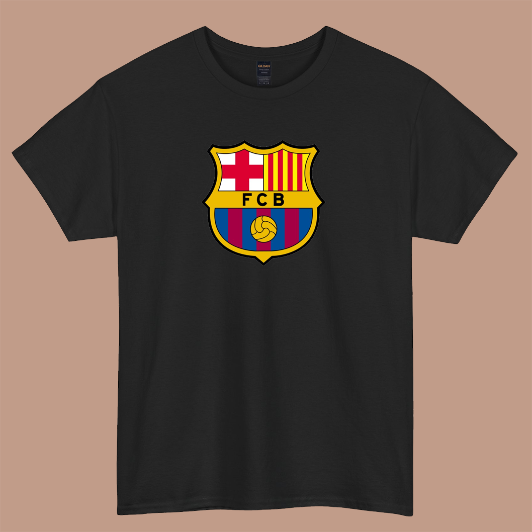 FC Barcelona Logo short SLEEVE T SHIRT -P