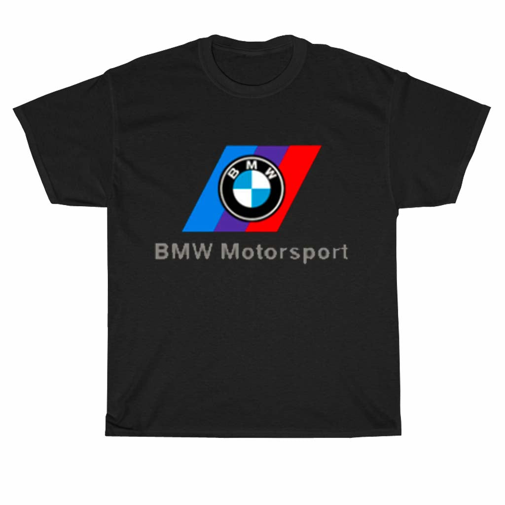FIT FOR BMW Motor Sport Logo Men's Unisex T Shirt Size S to 3XL