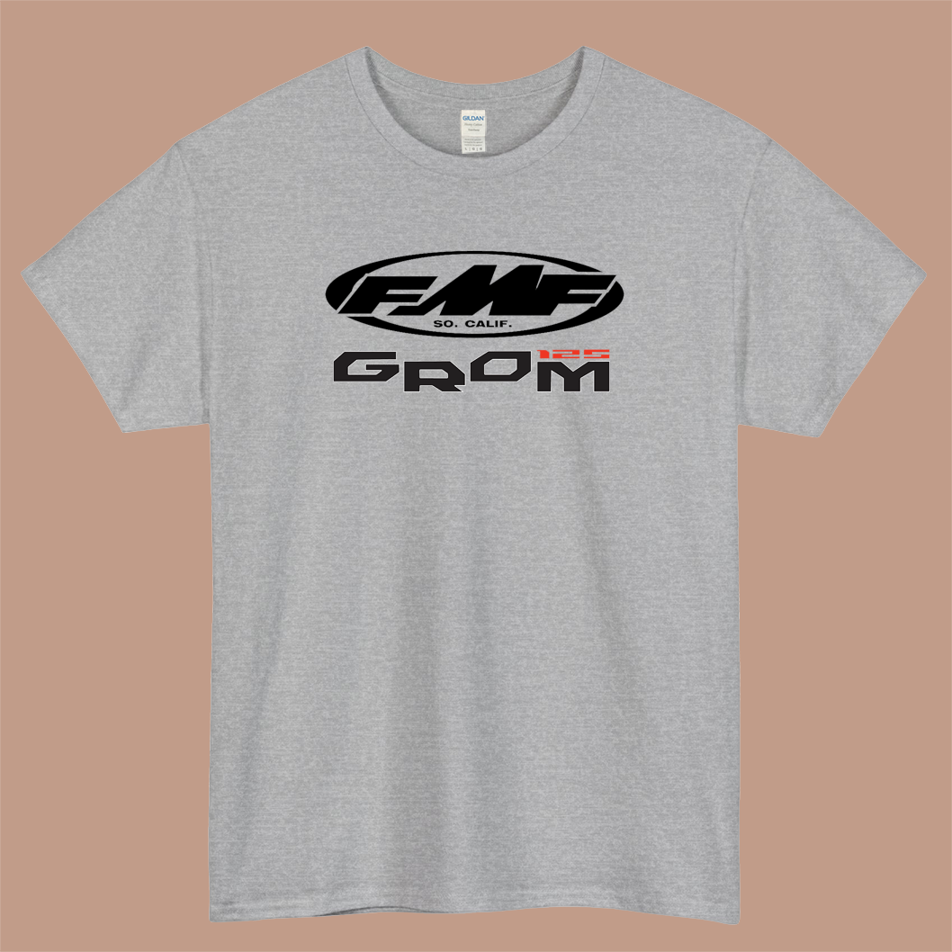 FMF Racing Groolm 125 Logo Mens Unisex Short Sleeve T-Shirt Size S-3XL