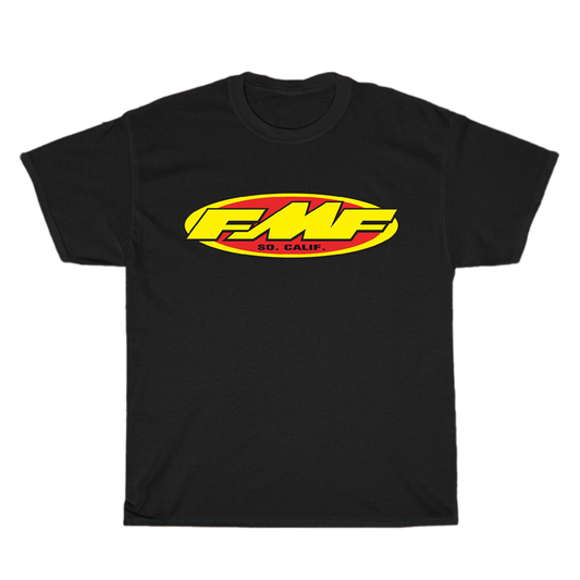 FMF Motocross Racing Logo Men's Unisex T Shirt Size S to 3XL