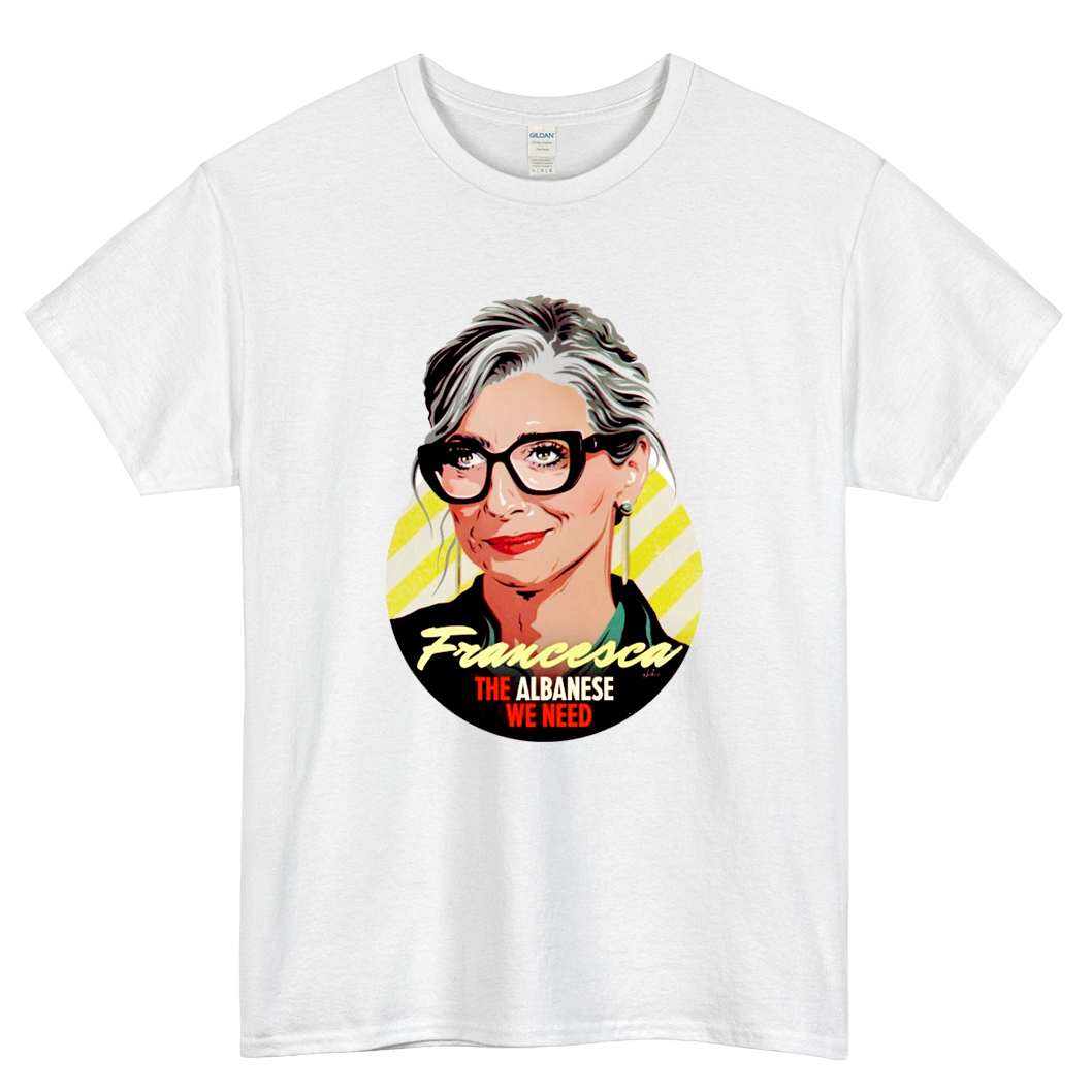 FRANCESCA ALBANESE Logo Mens Unisex Short Sleeve T-Shirt Size S-3XL - P