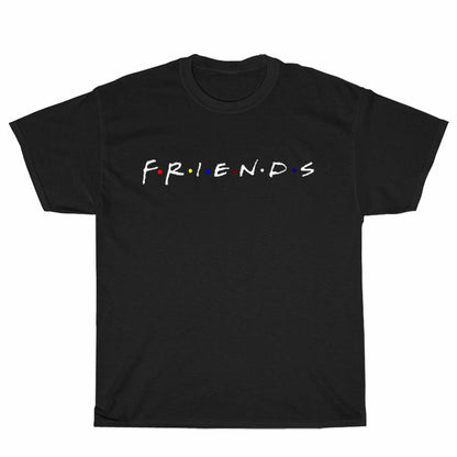 FRIENDS TV Show Logo Men's Unisex T Shirt Size S to 3XL