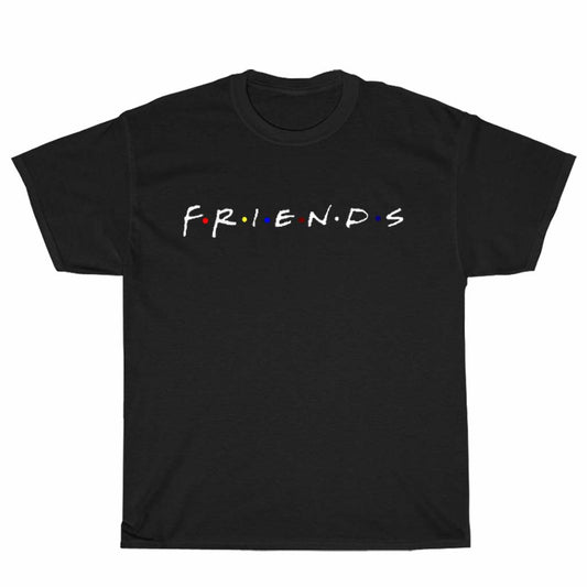 FRIENDS TV Show Logo Men's Unisex T Shirt Size S to 3XL