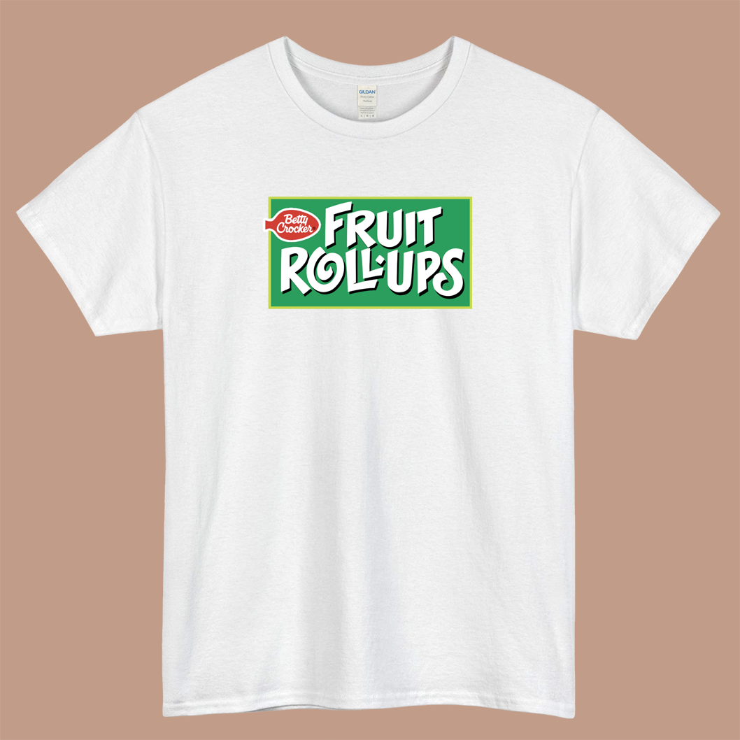 FRUIT ROLLUPS Logo Mens Unisex Short Sleeve T-Shirt Size S-3XL - P