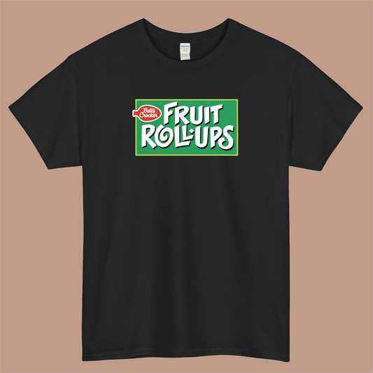 FRUIT ROLLUPS Logo Mens Unisex Short Sleeve T-Shirt Size S-3XL - P